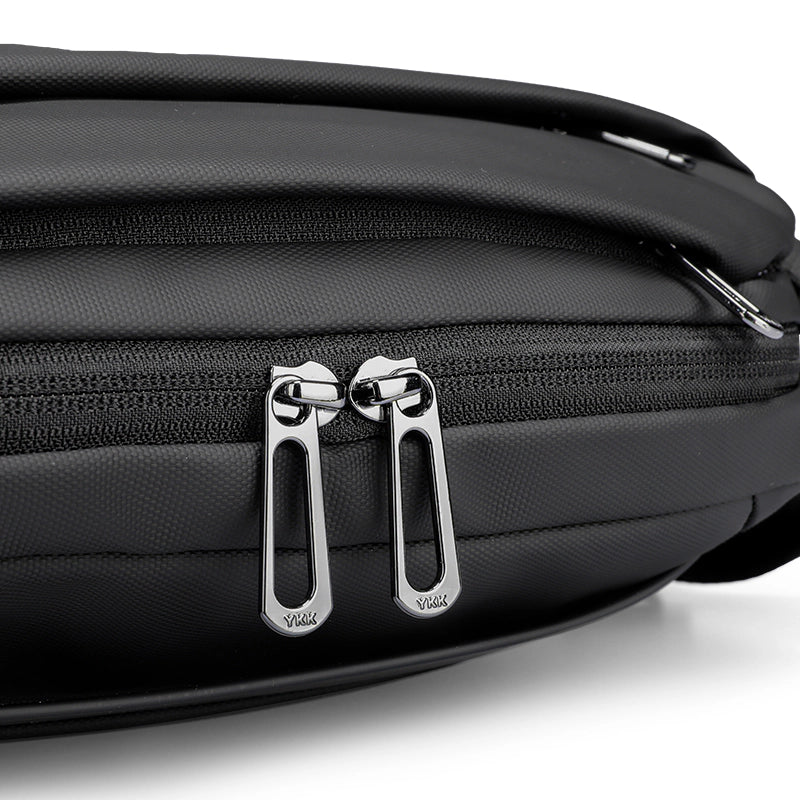 Fingon Ⅰ: Leather Large Capacity City Commuter Daily Messenger Bag - Image 9