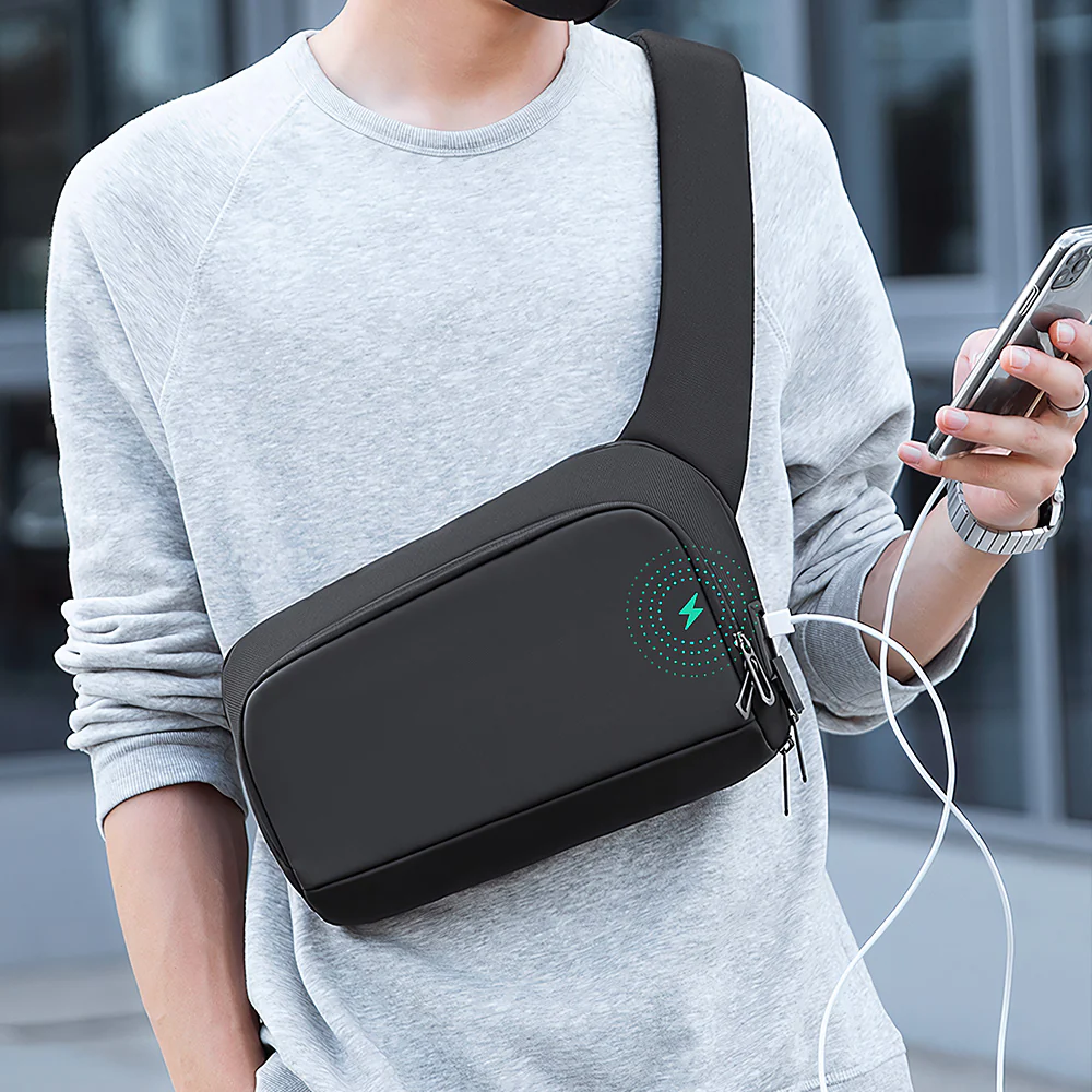 Simple Fashion: Breck Daily Waterproof Crossbody Bag - Image 4