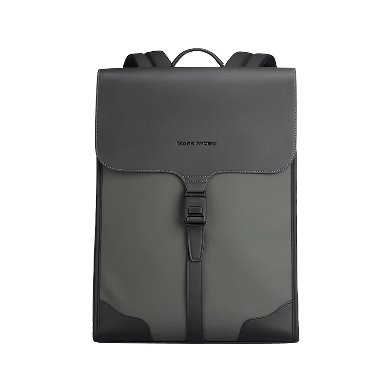 MUKE I: School Style Classic Business Work Black Oxford Backpack - Image 15